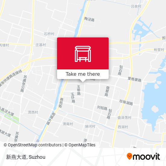 新燕大道 map
