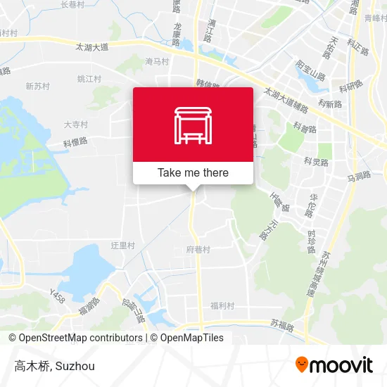 高木桥 map