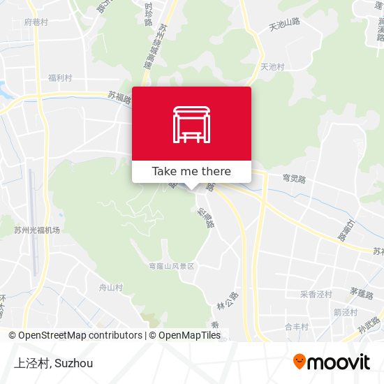 上泾村 map