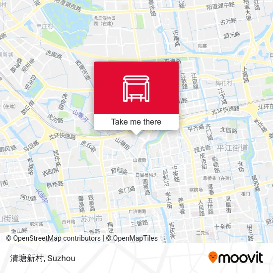 清塘新村 map