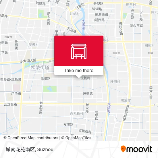 城南花苑南区 map