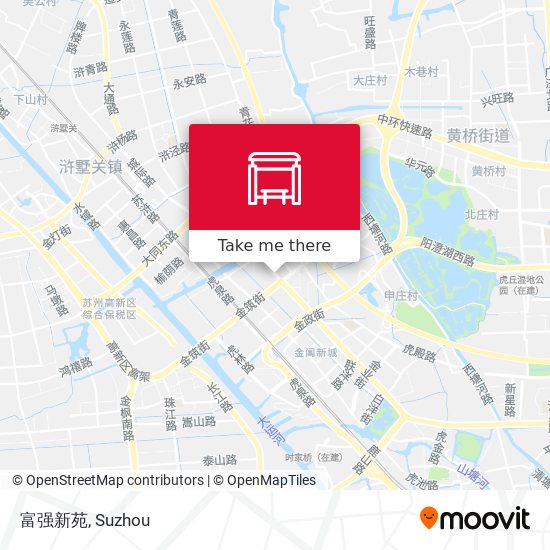 富强新苑 map