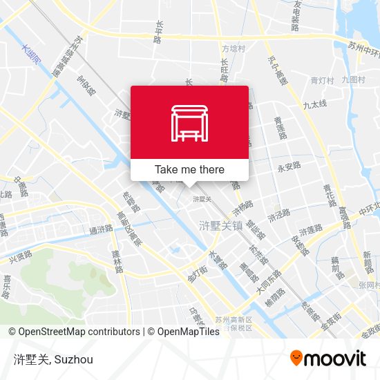 浒墅关 map