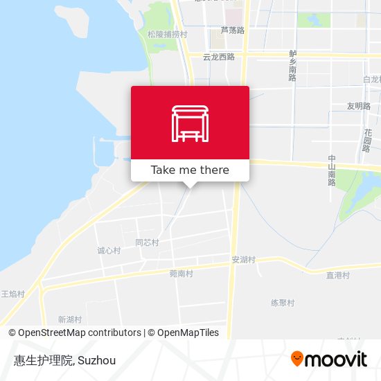 惠生护理院 map