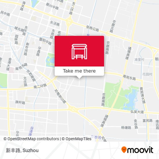 新丰路 map