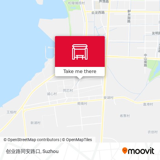 创业路同安路口 map
