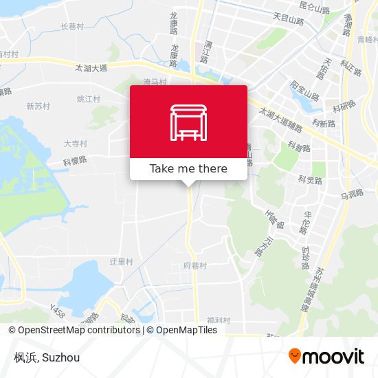 枫浜 map
