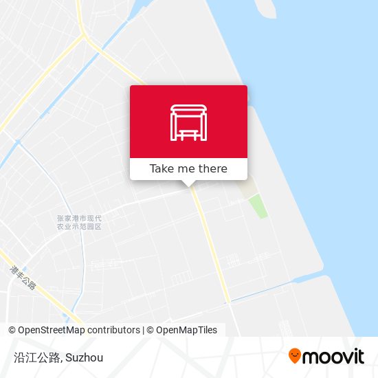 沿江公路 map
