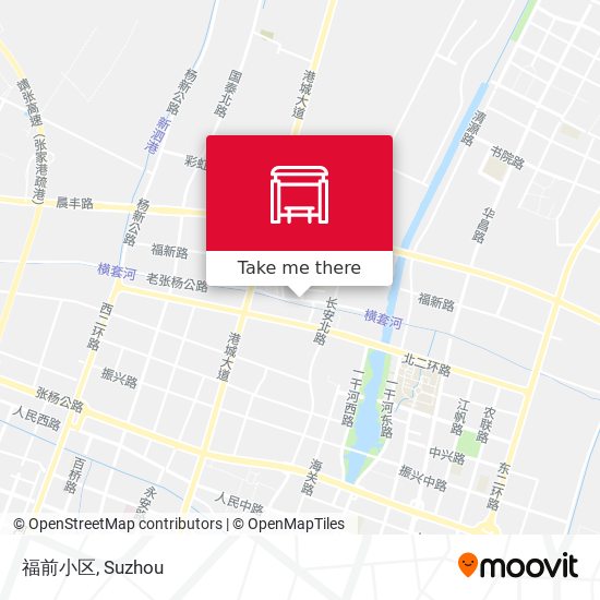 福前小区 map