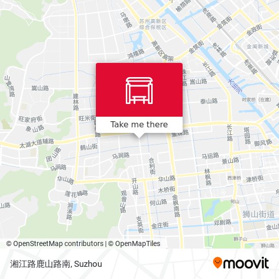 湘江路鹿山路南 map