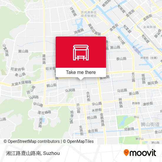 湘江路鹿山路南 map