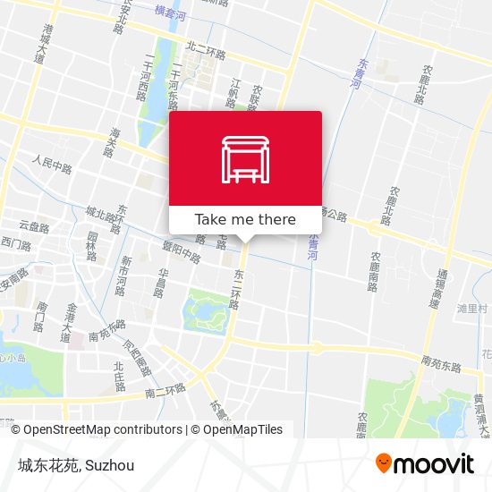 城东花苑 map
