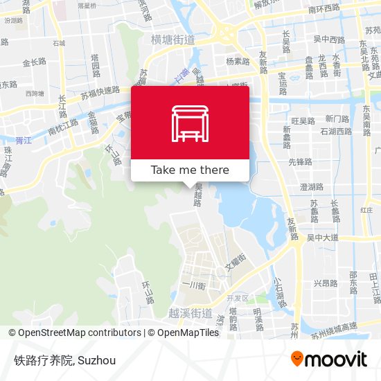 铁路疗养院 map