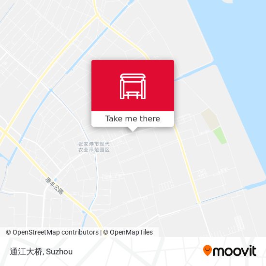 通江大桥 map