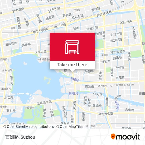 西洲路 map