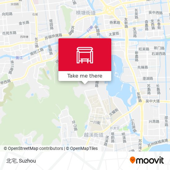 北宅 map