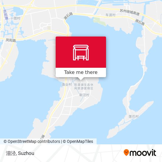 沺泾 map