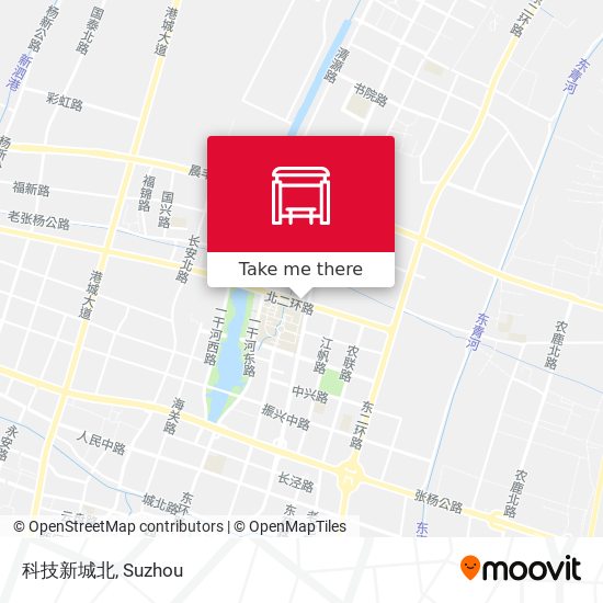 科技新城北 map