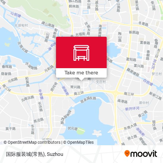 国际服装城(常熟) map