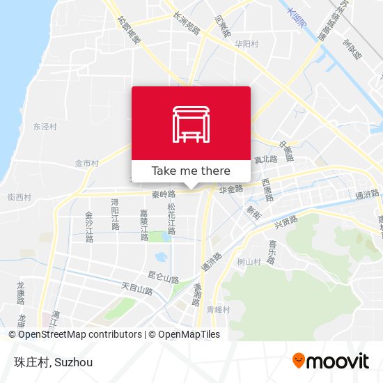珠庄村 map