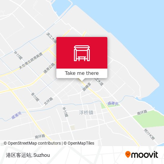 港区客运站 map