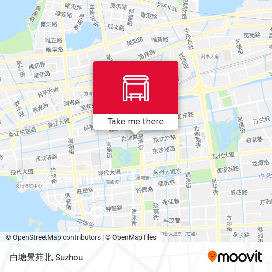 白塘景苑北 map