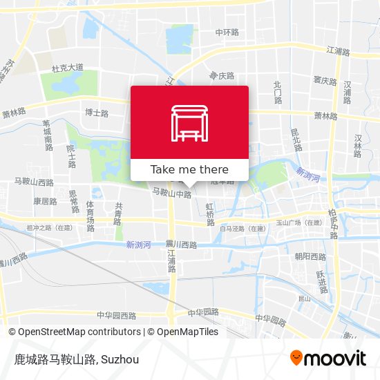 鹿城路马鞍山路 map