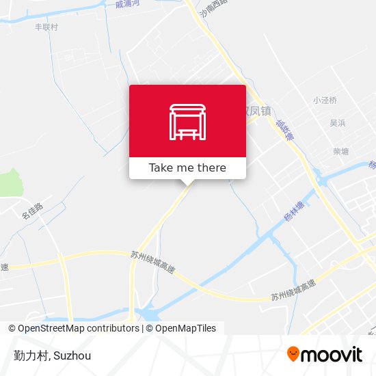 勤力村 map