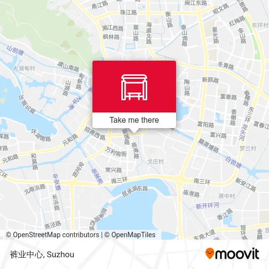 裤业中心 map