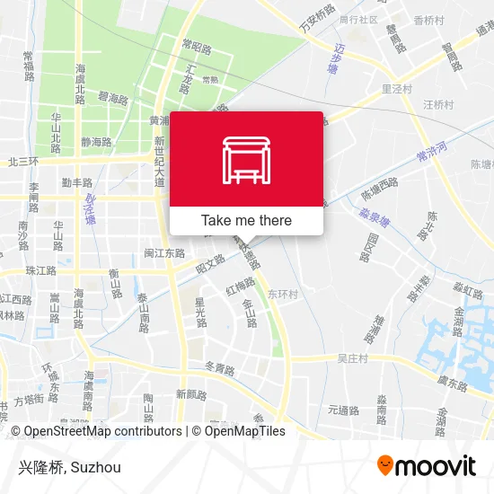 兴隆桥 map