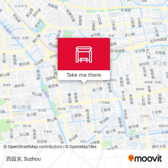 西园东 map