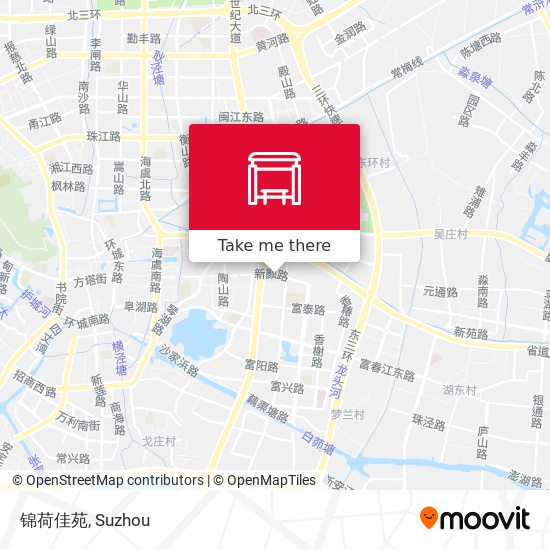 锦荷佳苑 map