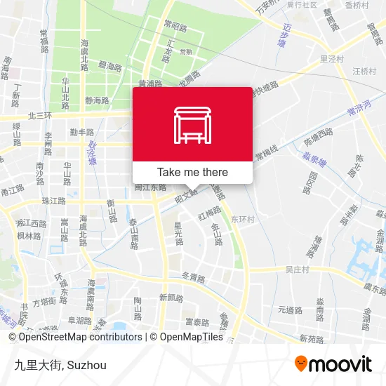 九里大街 map