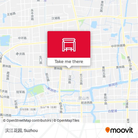 滨江花园 map