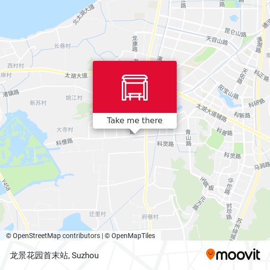 龙景花园首末站 map