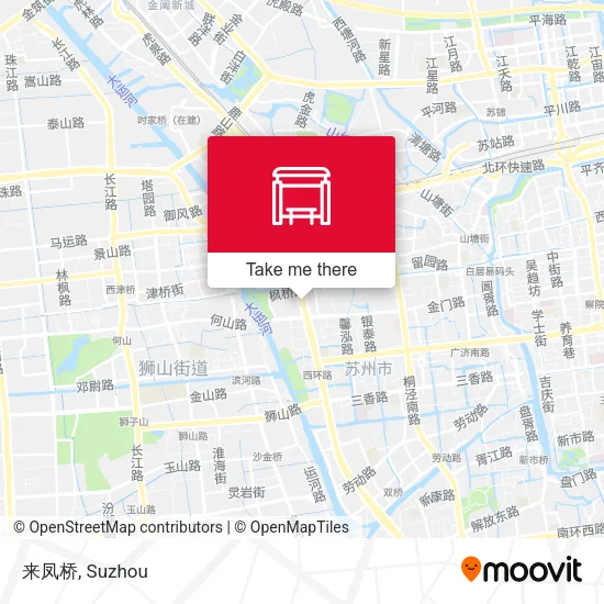 来凤桥 map