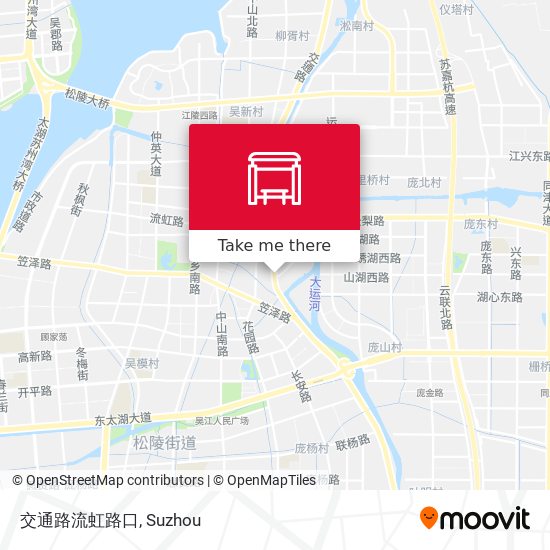 交通路流虹路口 map
