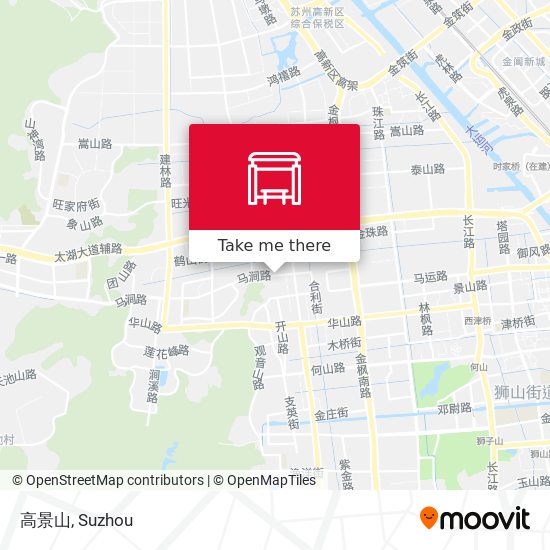 高景山 map