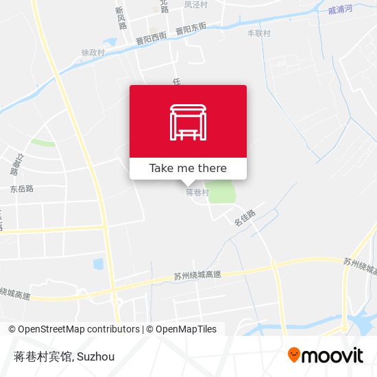 蒋巷村宾馆 map
