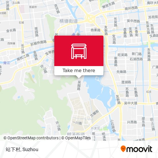 站下村 map