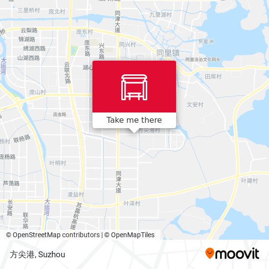 方尖港 map