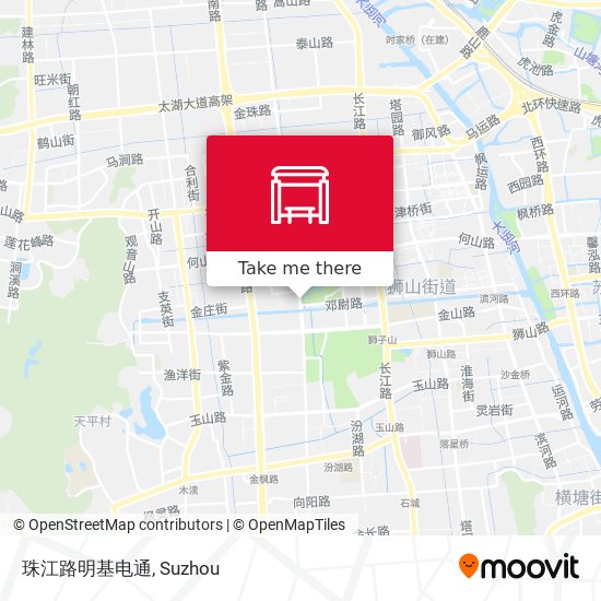 珠江路明基电通 map