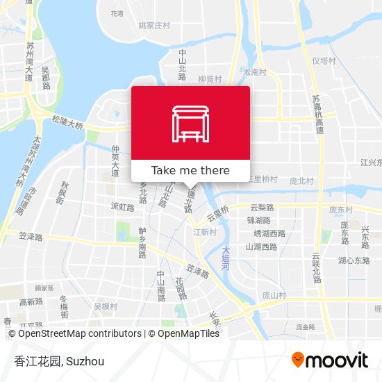 香江花园 map
