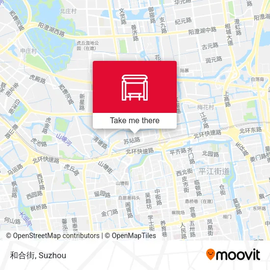 和合街 map