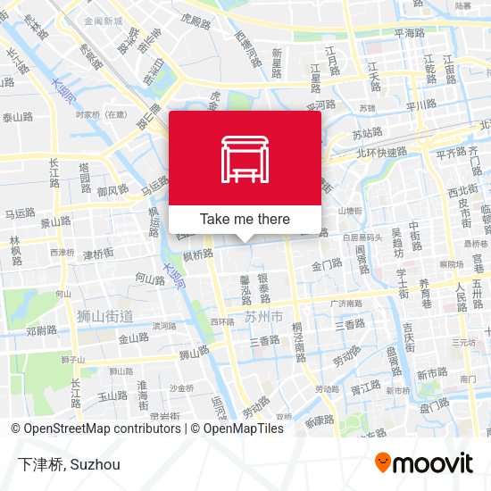 下津桥 map