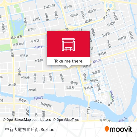 中新大道东青丘街 map