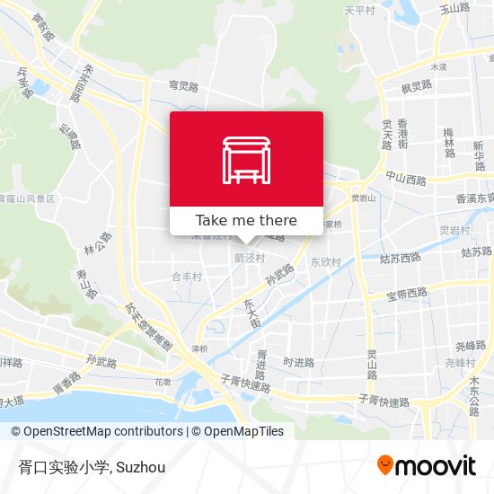 胥口实验小学 map
