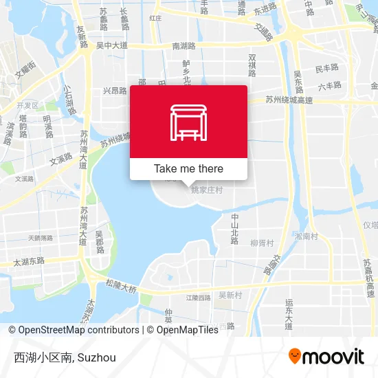 西湖小区南 map