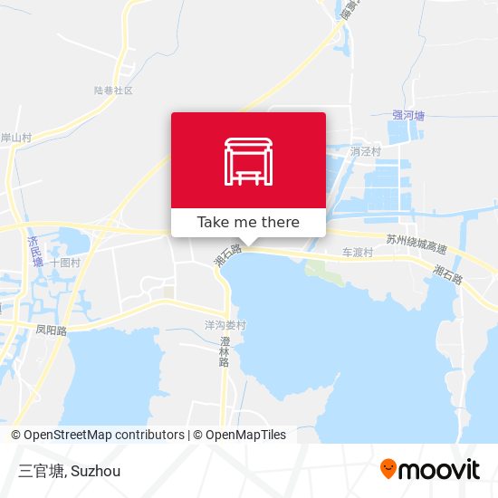 三官塘 map