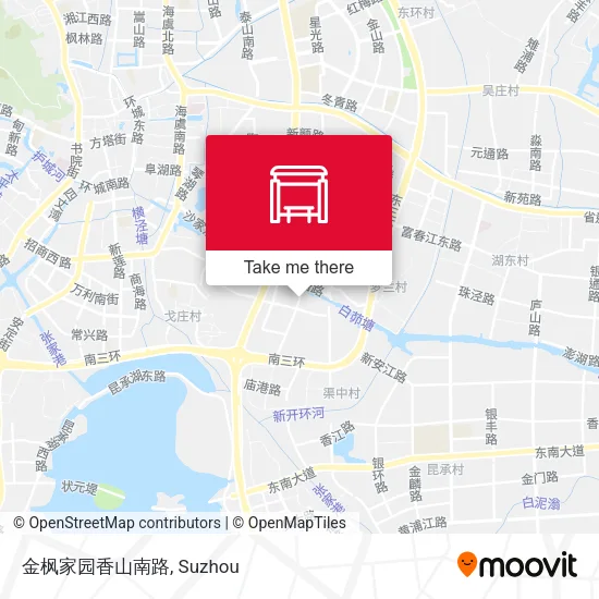 金枫家园香山南路 map